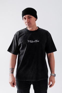 Футболка Drummatix варёная чёрная