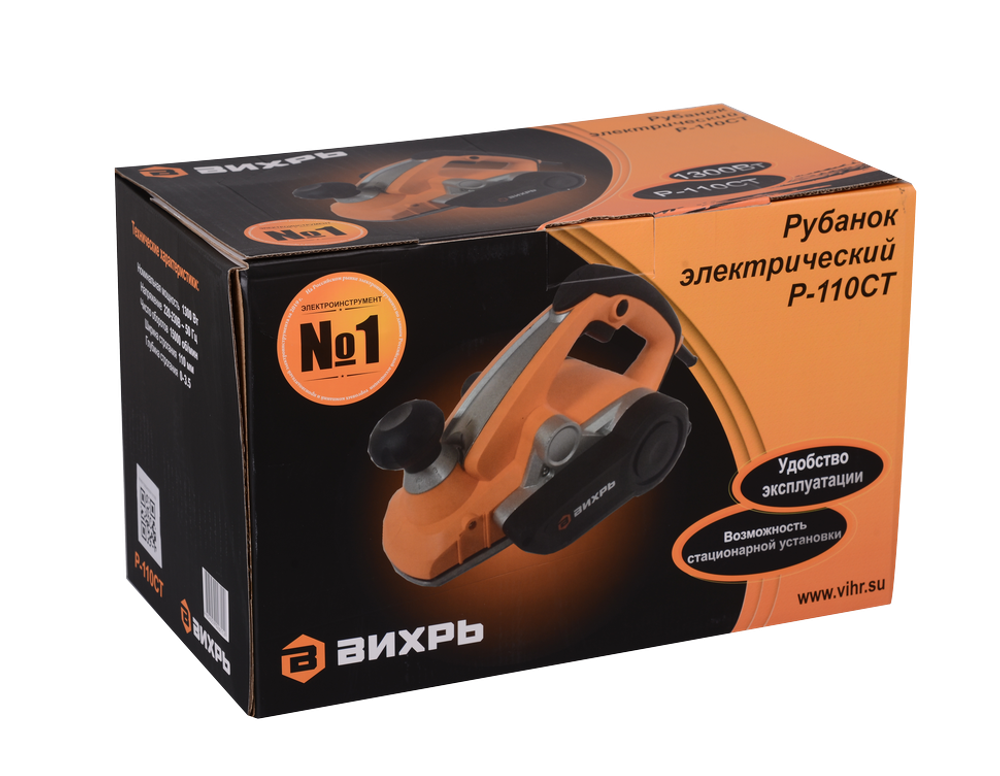 Электрический рубанок Вихрь Р-110СТ (со станиной)