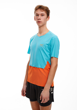 ФУТБОЛКА МУЖСКАЯ VAPOR | SKYBLUE ORANGE