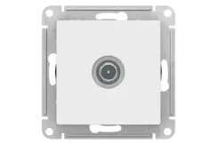 Розетка TV Systeme Electric ATLASDESIGN оконечная белая 35974