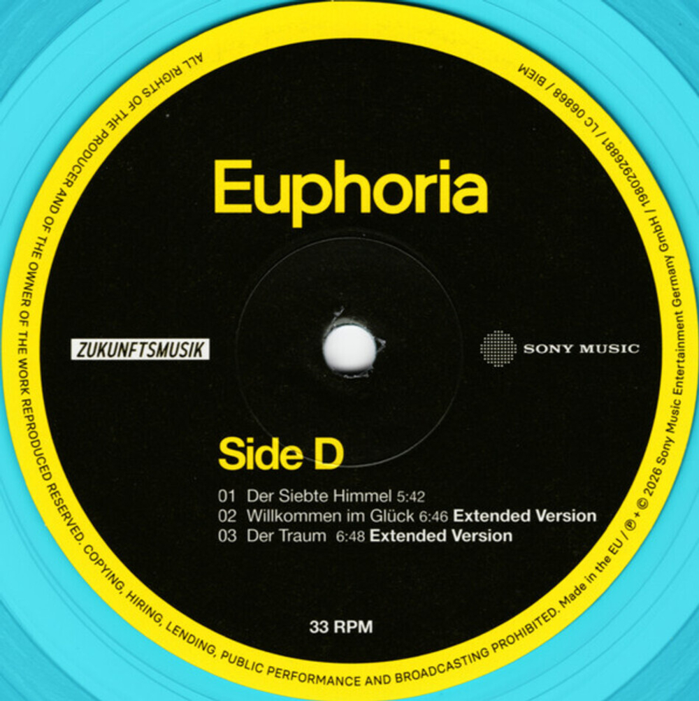 Schiller / Euphoria (Limited Edition)(Coloured Vinyl)(2LP)