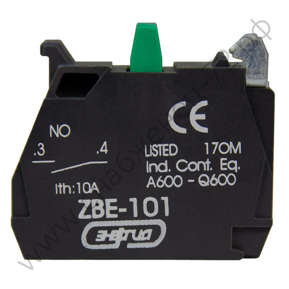 Контакты дополнительные к кнопкам и переключателям Энергия ZB