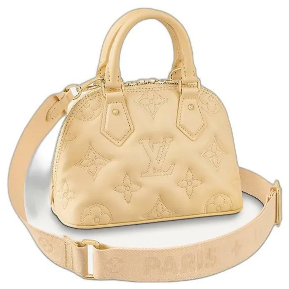 Сумка Louis Vuitton Alma BB желтый