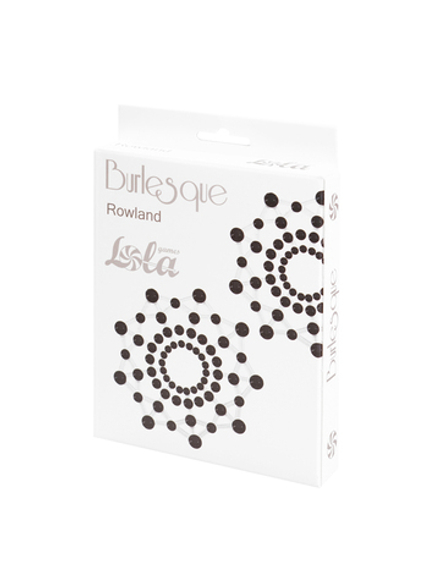 Наклейки на Грудь Burlesque Rowland Black 3639-02lola