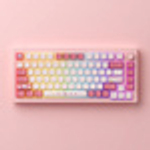 Monsgeek M1W, Haze Pink, Switch Fairy Silent