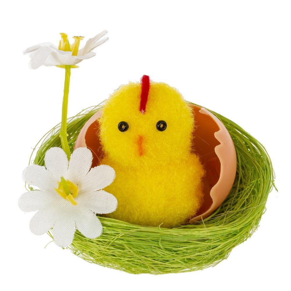 GAEM Набор из 9-ти изделий декоративных "Гнездо пасхальное" (5,5*5), L18 W14 H5,5 см