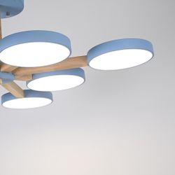 Потолочная Люстра Turna L8 Blue By Imperiumloft