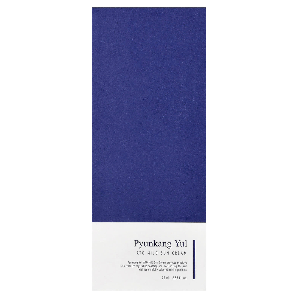 Pyunkang Yul, ATO мягкий солнцезащитный крем, SPF 50+ PA ++++, 75 мл (2,53 жидк. Унции)