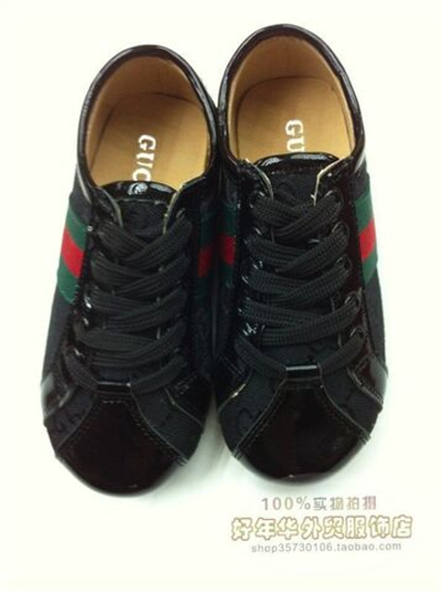 Кеды детские со вставками из лаковой кожи и текстиля