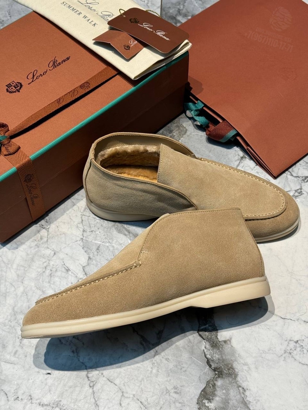 Ботинки Loro Piana Open Walk