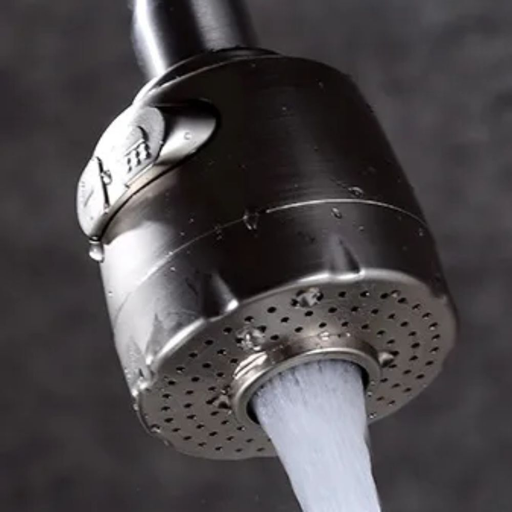 Смеситель для кухни, Solone, гибк излив, с картриджем, хром, EZA4-A090