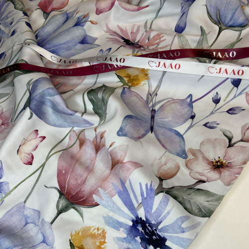 Сатин диджитал «Цветы»