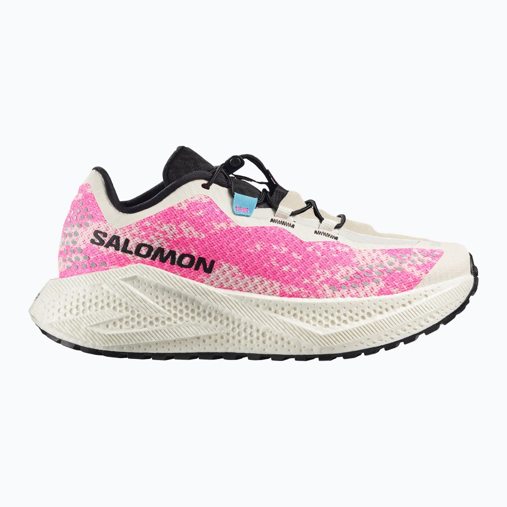 Женские Кроссовки для бега Salomon Aero Glide 4 GRVL vanilla ice/knockout pink/black