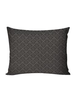 Постельное белье перкаль Сказка "Классика (черная)" 1,5-сп  Наволочка 50х70 см 1 шт Простынь на резинке 90x200 смПододеяльник 145x215 см