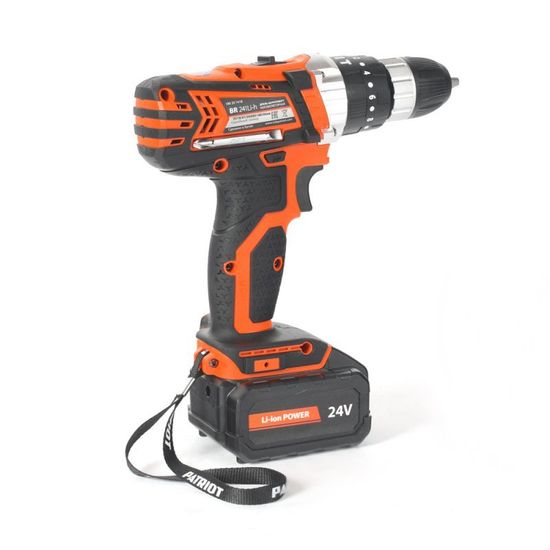 Аккумуляторный ударный шуруповерт "PATRIOT" BR 241Li-H