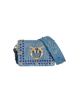 MINI LOVE BAG CLICK IN DENIM