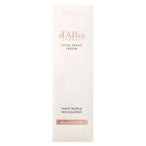 d'Alba, Сыворотка-спрей с белым трюфелем, 100 мл (3,38 жидк. Унции)