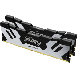 Оперативная память Память оперативная/ Kingston 32GB 7200MT/s DDR5 CL38 DIMM (Kit of 2) FURY Renegade Silver XMP