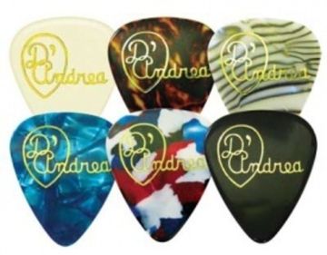 Упаковка медиаторов, 12шт, целлулоид, толстые, 0.96мм, D'Andrea TNVCH 351 Vintage Classic