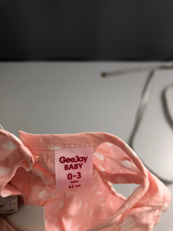 Платье GeeJay в горошек на 0/3 месяца