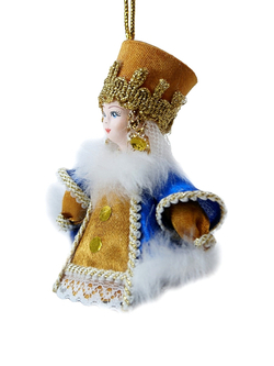 Кукла-подвеска Боярыня в зимнем одеянии