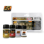 Набор красок AK Interactive Heavy Muddy Set