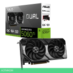 Видеокарта Asus RTX 5060 Ti Dual OC 16GB GDDR7 (90YV0MH0-M0NA00)