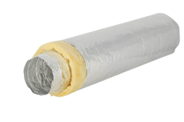 SONODEC 25-DS102мм x10м Звукопоглощающий гибкий алюминиевый воздуховод (Нидерланды)