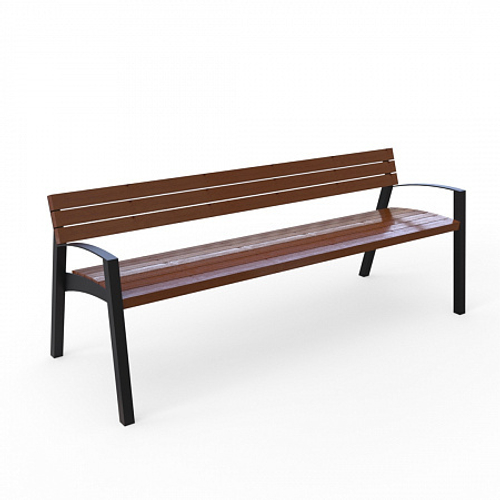 Скамейка VERA SOLO с подлокотниками