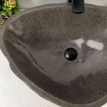 Каменная раковина из речного камня RS-05045 (62*43*15) 0863 из натурального камня