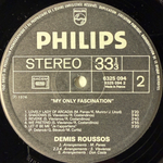 Demis Roussos ‎– My Only Fascination (Франция 1974г.)