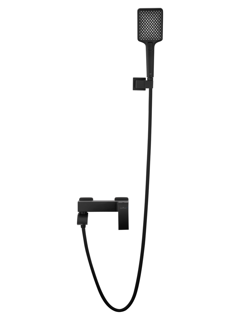 Смеситель для ванны с душем WONZON & WOGHAND FIT, Черный матовый (WW-88639009-MB)