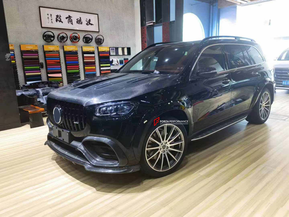 Карбоновый обвес для MERCEDES-BENZ GLS63 AMG X167 2020+ Мерседес Бенц ГЛС