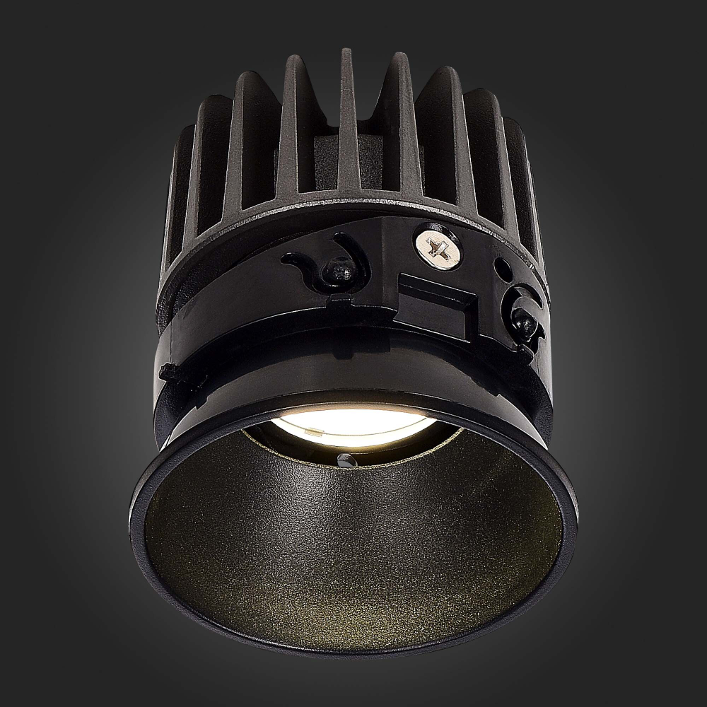 ST851.448.07 Светодиодный модуль Черный LED 1*7W 4000K 560Lm Ra90 36° IP20 D69xH75 220-240V