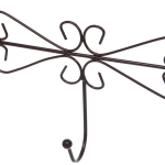 Крючки надверные на планке «ЛОФТ ТАМБЛ», цвет бронза, 38*21см (Лейбл Селфи)