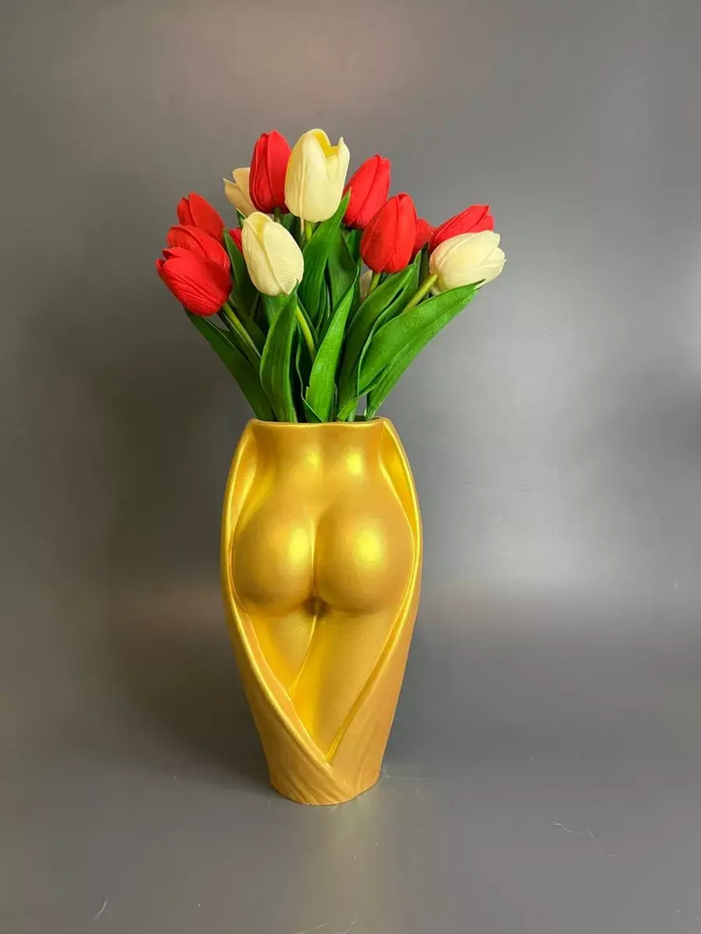 Кашпо - Ваза - Горшок - Скульптура Сия для сухоцветов