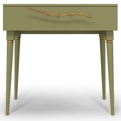 Консоль Арт Колор matte Классик Голд Зеленая олива матовая