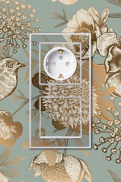 Розетка 1-м СП AtlasDesign Art 16А IP20 с заземл. защ. шторки механизм бел. SE ATN200145