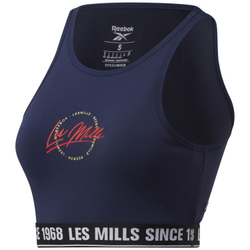 Топ теннисный Reebok Les Mills Beyond The Sweat Crop W - Blue