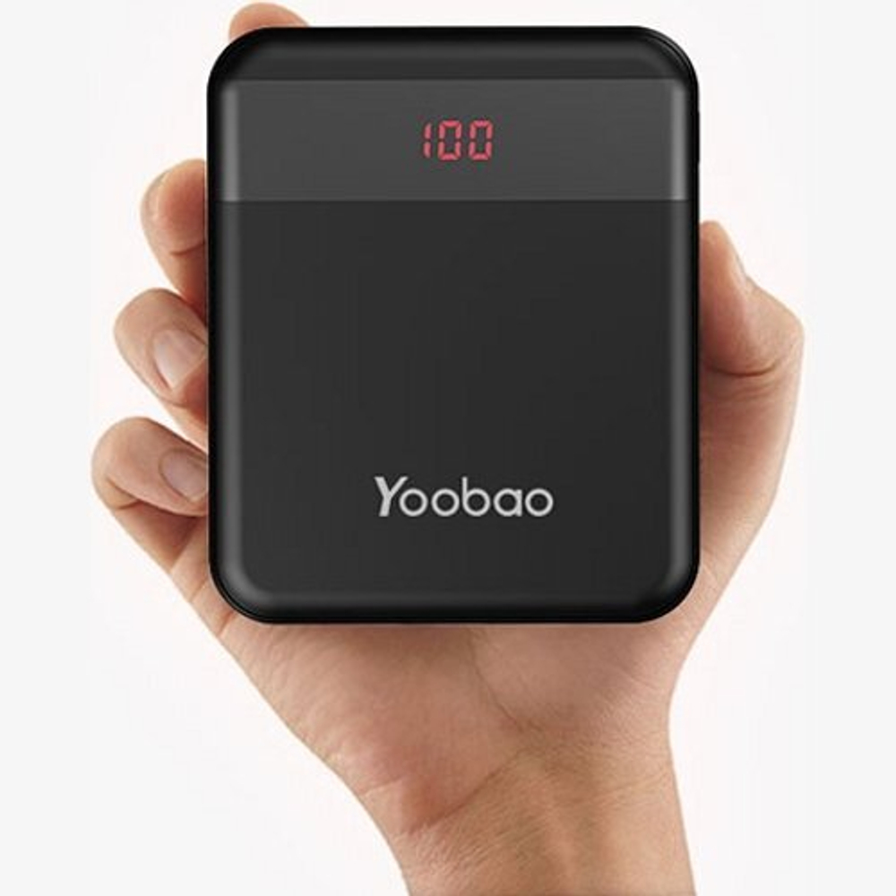 Power Bank 10000mAh, Yoobao S10Q, черный