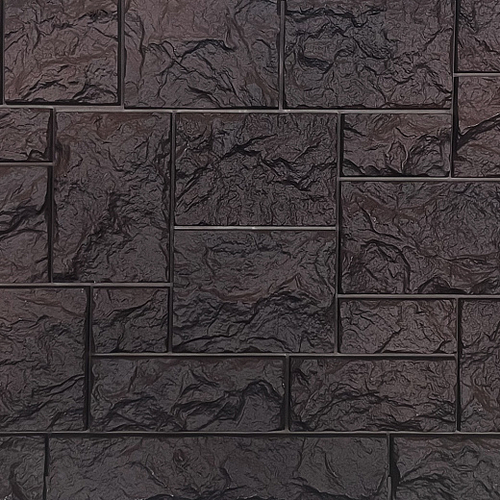 Фасадные панели Камень Дикий, коричневый Fineber (Файнбир)