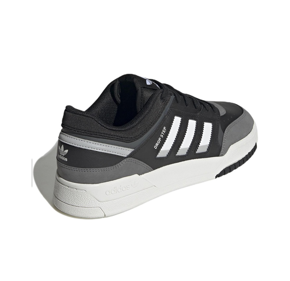 Кроссовки Adidas originals Drop Step Low 'Black Dark Gray White' GW9733