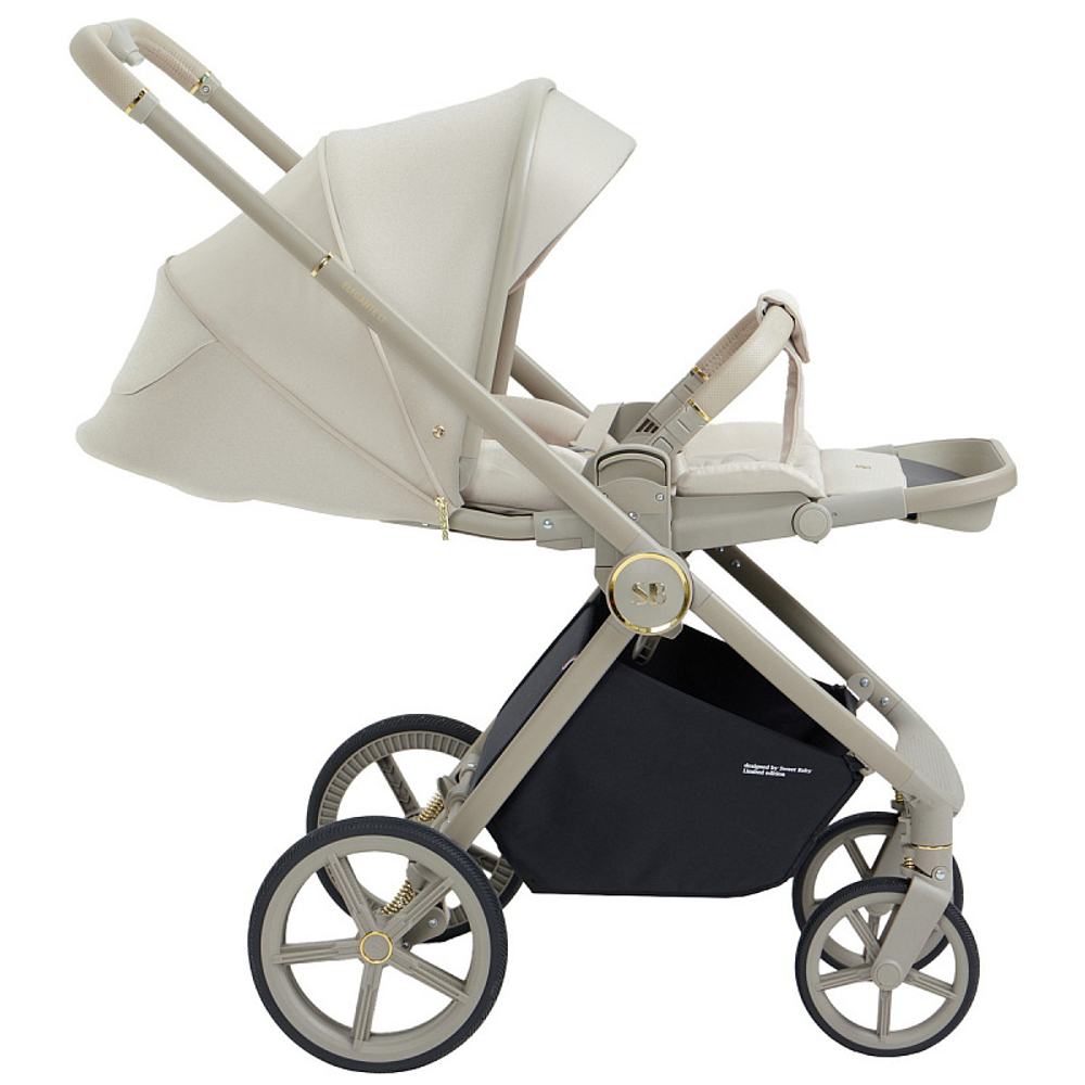 Детская коляска Sweet Baby Elegante 2 в 1 LT Beige
