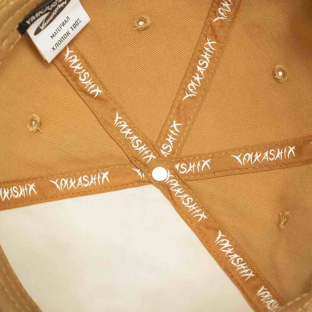 Кепка Ymkashix Acid HTF светло- коричневая/бежевая