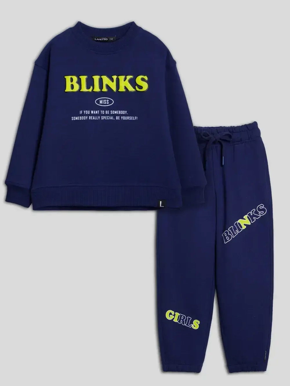 Костюм для девочки, свитшот и брюки