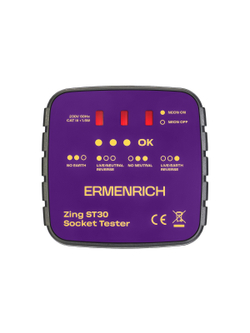 Тестер розеток Ermenrich Zing ST30