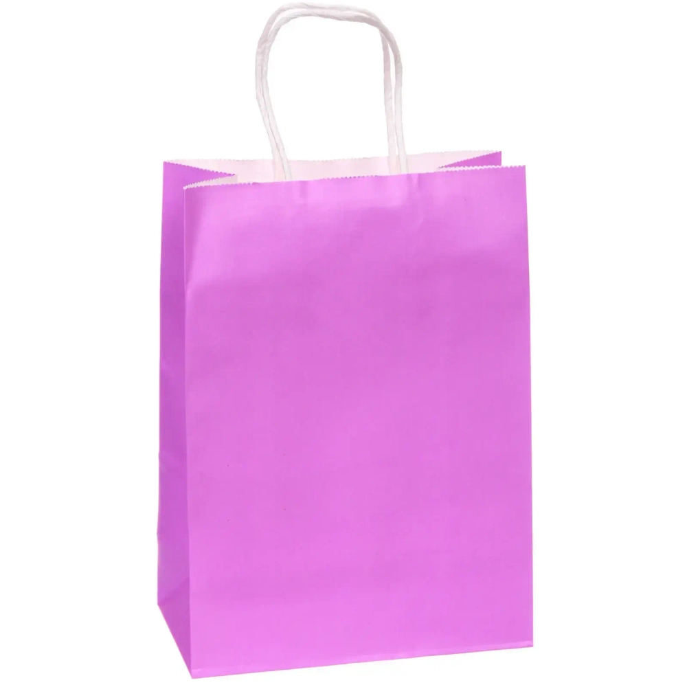 Пакет подарочный «Классика» 22*16*8 см, фиолетовый