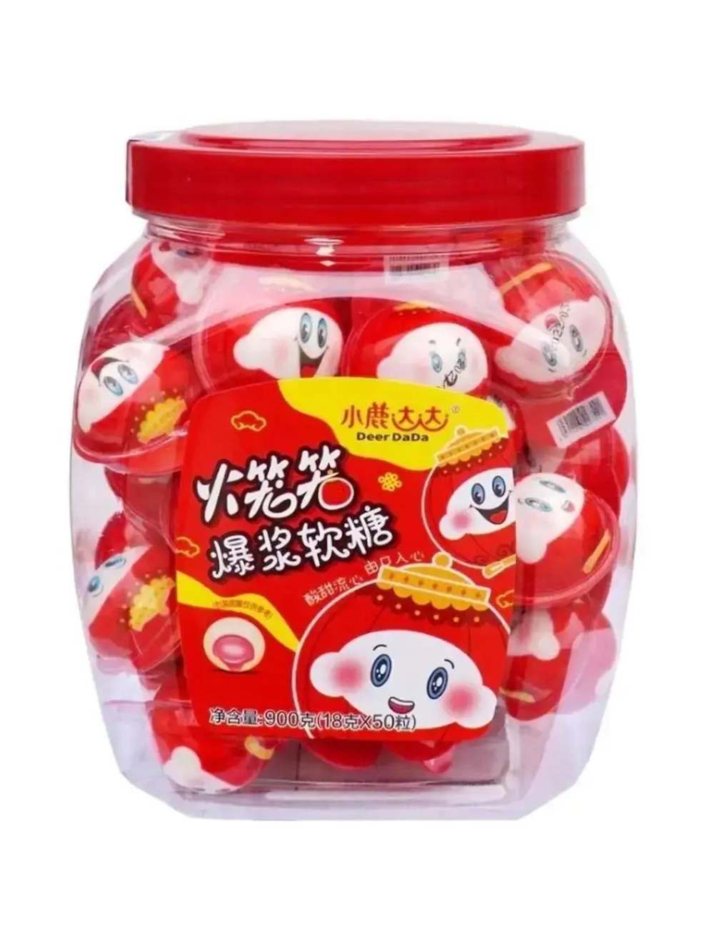 Мармелад с начинкой, Эмоджи 18г * 50шт