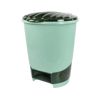 Ведро для мусора с педалью 18л (сл.кость/бежевый)