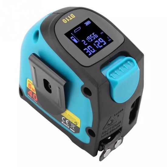 Рулетка лазерная Xiaomi Mileseey Laser Ranging Measure Blue DT10